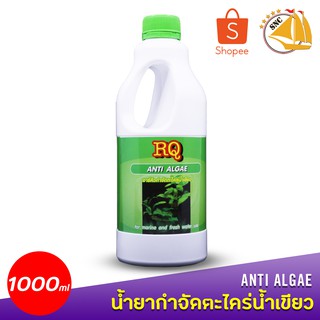 RQ Anti Algae อาร์คิวกำจัดตะไคร่น้ำเขียว 1000ml ตู้ปลา บ่อปลา ไม่เป็นอันตรายต่อปลา 1000ml