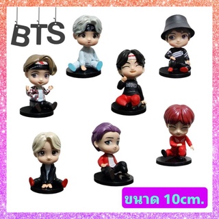 โมเดล BTS บีทีเอส เซ็ต 7ตัว ขนาดความสูง 10cm.