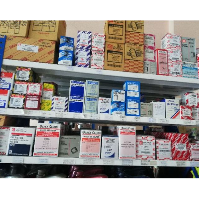 กรองน้ำมันเครื่องรถยนต์ BOSCH บ๊อช เดนโซ่  BC FULL ไอซิน สินค้า