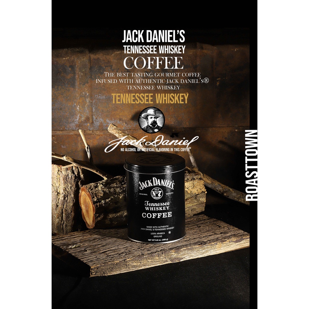 เมล็ดกาแฟ(บด) Jack Daniel's 250 g