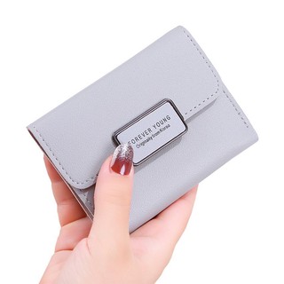 พร้อมส่ง - กระเป๋าสตาค์ กระเป๋าแฟชั่นเกาหลี  หนังPU เกรดพีเมียม มีช่องใส่บัตร
