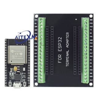 Esp32 บอร์ดทดลอง ESP-32S NodeMCU-32S MICRO/TYPE-C โมดูลไร้สาย WiFi และบลูทูธ ESP-WROOM-32 IOT บอร์ดขยาย