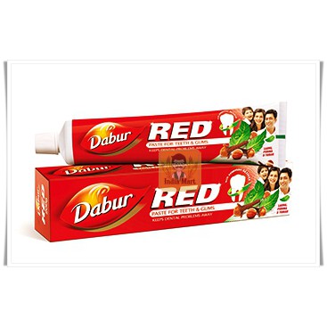 ยาสีฟันสมุนไพร กานพลู ดาบู  ( 200 กรัม) -- Dabur Red Paste For Teeth & Gums Toothpaste (200 grams)