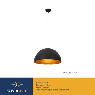 Kelvin Light โคมไฟห้อย รุ่น ITEM NO.8111-400 (แถมฟรีหลอดไฟ)