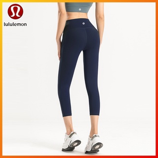 Lululemon  ใหม่ กางเกงกีฬา กางเกงโยคะ ฟิตเนส QFK701