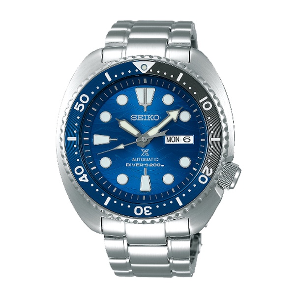SEIKO Save The Ocean นาฬิกาข้อมือผู้ชาย สายสแตนเลส รุ่น SRPD21,SRPD21K,SRPD21K1  -  สีเงิน