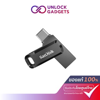 SanDisk (แฟลชไดร์ฟ) 64GB Ultra Dual Drive Go USB Type-C Flash Drive (SDDDC3-064G-G46)