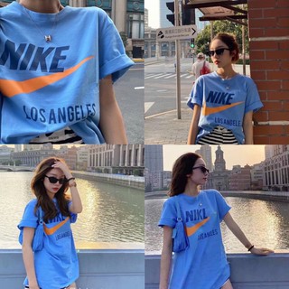 💙เสื้อยืด ไนกี้ Los Angeles 💙ใหม่ล่าสุด สีฟ้าพาสเทล พร้อมส่ง ใส่โค้ด INCDEC30 ลดเพิ่ม 30%!