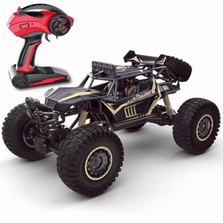 รถบังคับไต่หิน  Rock Crawler  สเกล 1:8 ขนาดจัมโบ้ขับเคลื่อน 4 ล้อ มอเตอร์3ตัว ตัวบอดี้เป็นอัลลอย ออกแบบได้สวยงามลงตัว