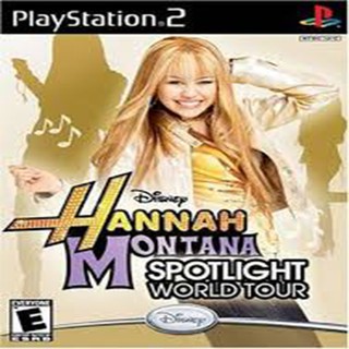 แผ่นเกมส์[PlayStation2] Disney Hannah Montana - Spotlight World Tour (USA)