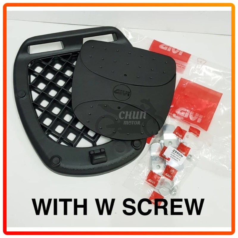 Tapak Box GIVI/ GIVI แผ่นฐาน MP60N (ชุดสกรูรวม)