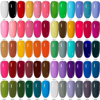 138สี ROHWXY(55-72) สีเจล nail gel polish เจลทาเล็บ สีทาเล็บเจล (สีเบจ) เนื้อแน่น ใช้กับเครื่อง UV/LED