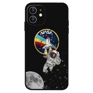 เคสโทรศัพท์มือถือแบบนิ่ม ผิวด้าน ลายนักบินอวกาศ NASA สําหรับ OPPO A53 A54 A55 A15 A16S A12 A12E A3S A5S A5 A73 A91 A92 A93 A94 A95 A75S