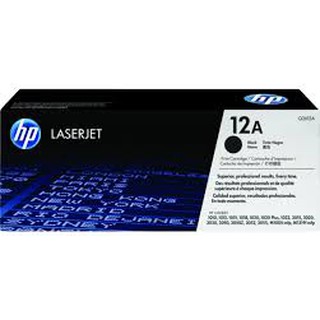 ตลับหมึกโทนเนอร์ สีดำ HP 12A (Q2612A)