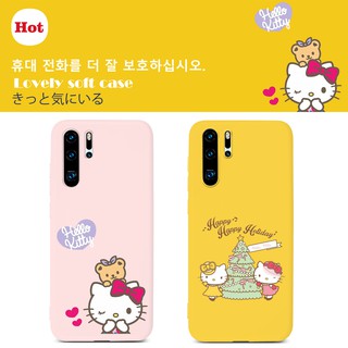 เคสโทรศัพท์ Huawei Y7P 2020 Y6P Y5P Y8P Nova 7 7i 6 7 SE 5T 5Z 5 5i Pro Y9 Prime 2019 Y9S Y6S P40 Pro Plus Lite E P20 P30 Pro Plus Y7 Pro 2019 P20 P30 Lite Nova 3e 3i 4e Mate 20 30 Lite Pro Case สำหรับสาว ๆ Lovely Cartoon Soft Cover