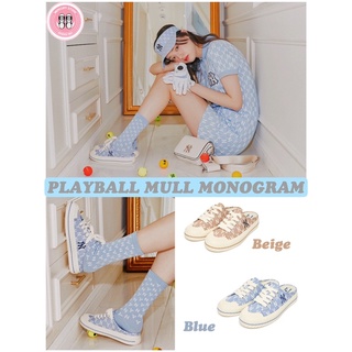 MLB Playball Mule Monogram แท้100%