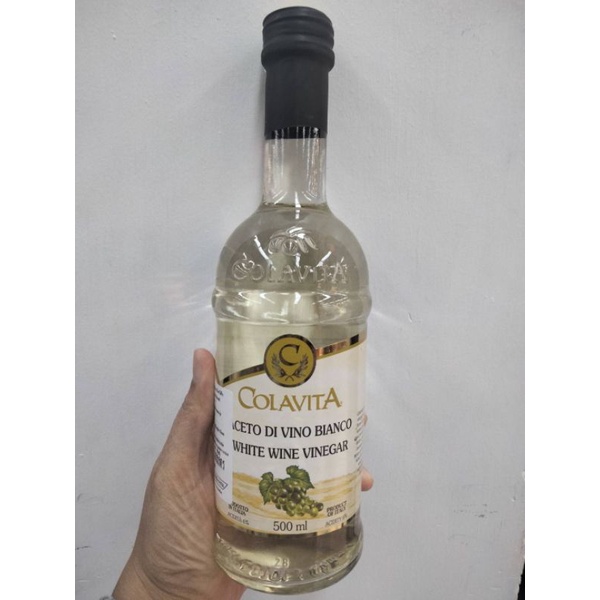 Colavita Aged White Wine Vinogar น้ำส้มสายชูหมัก โคลาวิต้า 500ml ราคาสุดฟิน