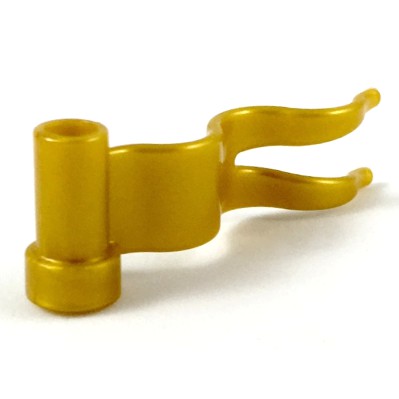 [950] ชิ้นส่วนเลโก้ Lego Part Flag 4 x 1 Wave Right (4495b) ราคา/ชิ้น