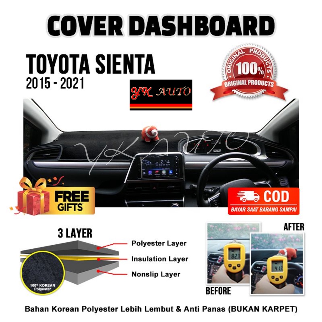 Sienta Premium Dashboard Cover Toyota Sienta Dashboard Cover Dashboard
