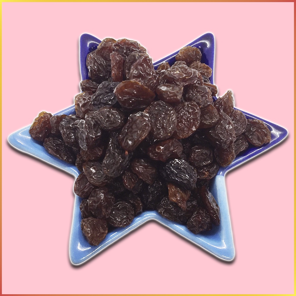 ลูกเกด สีน้ำตาลเข้ม 1กก. ซุลทานา องุ่นอบแห้ง พร้อมทาน Sultana Dark Raisins 1kg Grade AA+ ผลไม้อบแห้ง - รูปที่ 2