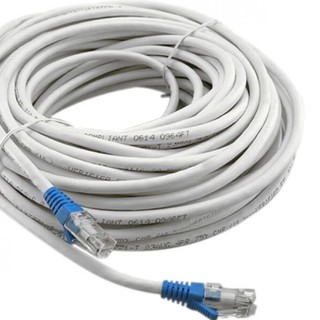 Cable LINKCat5e 30M สายแลน สำเร็จรูปพร้อมใช้งาน ยาว 30 เมตร (White)