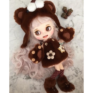 🎉♥️พร้อมส่ง♥️🎉ตุ๊กตาบลายธ์ ตุ๊กตาบลายธ์คัสตอม บลายธ์คัสตอม ตุ๊กตาบลายธ์ข้อต่อ Blythe Custom ของขวัญ ของขวัญวันเกิด