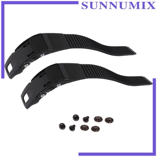 ( Sunnimix ) อะไหล่สายรองเท้าโรลเลอร์สเก็ตพร้อมสกรู 2 ชิ้น