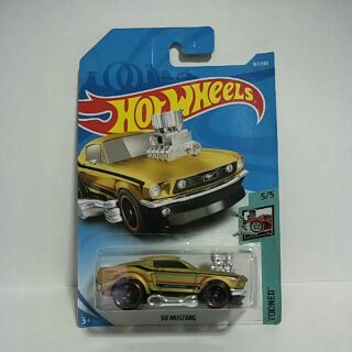 รถเหล็ก Hot wheels 68 MUSTANG (ib41)