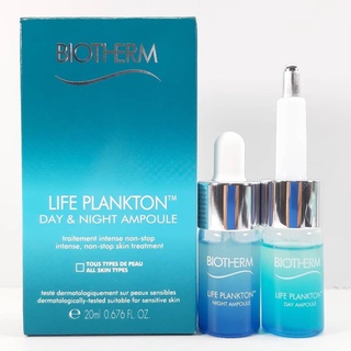 ผลิตภัณฑ์บำรุงผิวหน้า BIOTHERM LIFE PLANKTON NIGHT &amp; DAY Ampoules 20ml