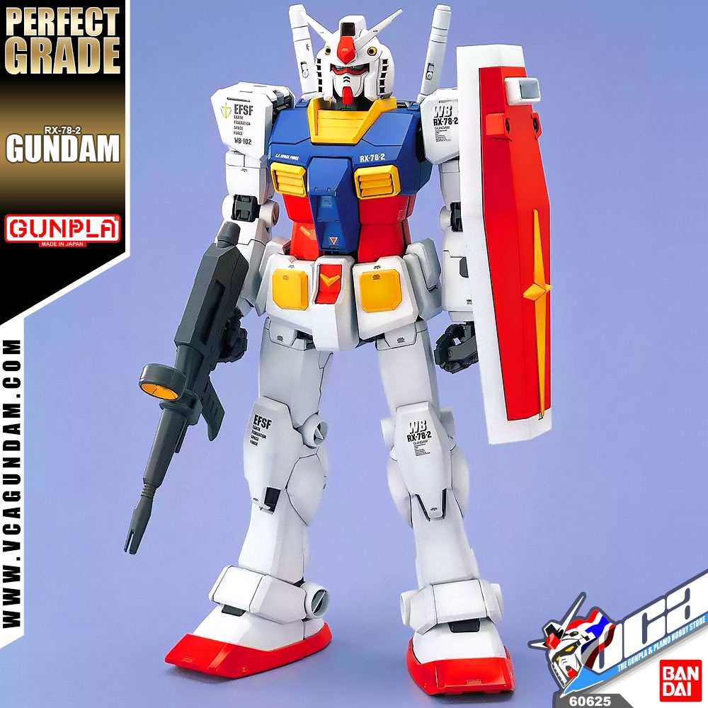 Bandai Gunpla Perfect Grade Pg 1 60 Rx 78 2 Gundam โมเดล ก นด ม ก นพลา Vca Gundam Shopee Thailand