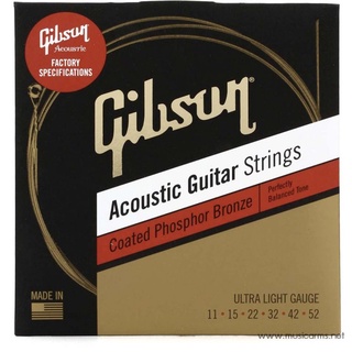 สาย GIBSON โปร่ง11 ชุด SAG-CPB11