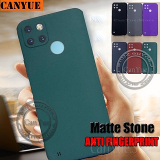 Realme C21Y C21 C25s C25 C11 (2021) C20 C17 Anti Fingerprint TPU Case C 25s 25 21Y 21 20 17 11 Soft Matte Back Cover Flexible Rubber Phone Casing for RealmeC21Y RealmeC25s RealmeC20 RealmeC21 RealmeC17 RealmeC11 2019 RealmeC21 RealmeC25