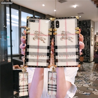 OPPO A93 A96 A54 A55 A16 A93 A74 A94 A74 A95 A5 A3S K3 K9S K9X pro Find X2 X3 X5 Pro Fashion Luxury Brand Square Mesh Phone Case