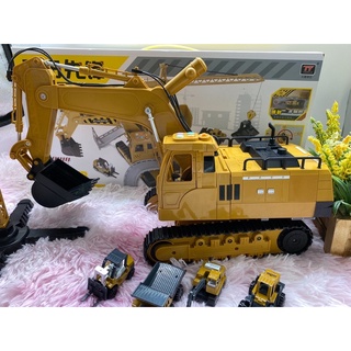 🌈ของเล่นเด็ก👋รถตัก👋รถตักคันใหญ่ รถDIY Truck รถเด็กเล่น รถถอดประกอบ ของขวัญ ของเล่นเสริมพัฒนาการ เครนยกของ เครนก่อสร้าง