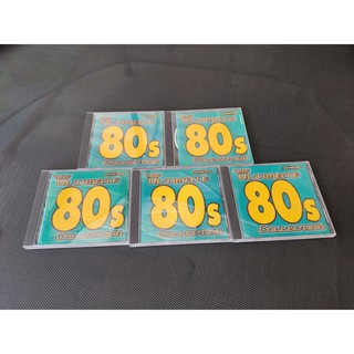 CD ชุด 5 แผ่น เพลงสากล The Ultimate 80s Collection สินค้าพร้อมส่ง