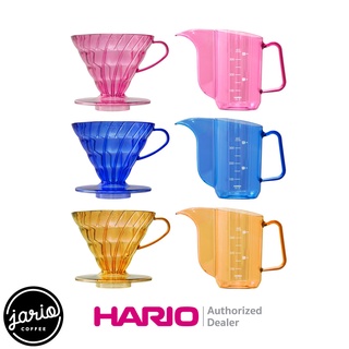 JARIO x HARIO ดริปเปอร์และกาดริป Juicee V60 HARIO (แท้จากญี่ปุ่น) HARIO Juicee V60 Dripper and Drip Kettle Air