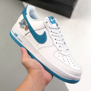 รองเท้า N ike Air Force 1 Low Hare Space Jam GS (Unisex) ✅มีเก็บเงินปลายทาง