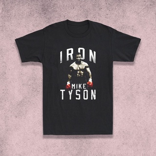 🌟พร้อมส่ง🌟เสื้อยืดcalandfashionเสื้อยืด พิมพ์ลาย Iron MIKE TYSON VINTAGES-5XL