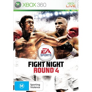 แผ่น XBOX 360 : Fight Night Round 4  ใช้กับเครื่องที่แปลงระบบ /JTAG/RGH