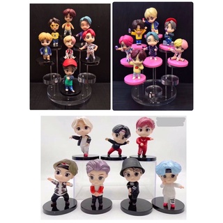 โมเดล ศิลปินเกาหลีวง BTS ชุด 7 ตัว ความสูง 8 cm มี 3 แบบให้เลือกค่ะ(ln/m)