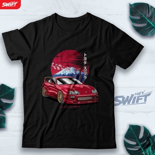 [COD]เสื้อยืด ลาย Legend Red Toyota Supra MK4 2jz DISTROS-5XL