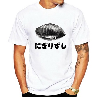 [COD]เสื้อยืด พิมพ์ลาย Nigirizushi Sushi สไตล์ญี่ปุ่น สําหรับผู้ชาย และผู้หญิงS-5XL