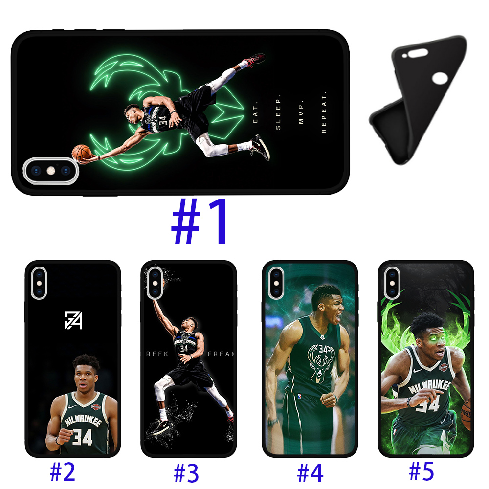 Milwaukee Bucks Giannis Antetokounmpo NBA Design ปลอกยางซิลิโคนสําหรับ Huawei Nova 2i 3 3i 7i P30 Li