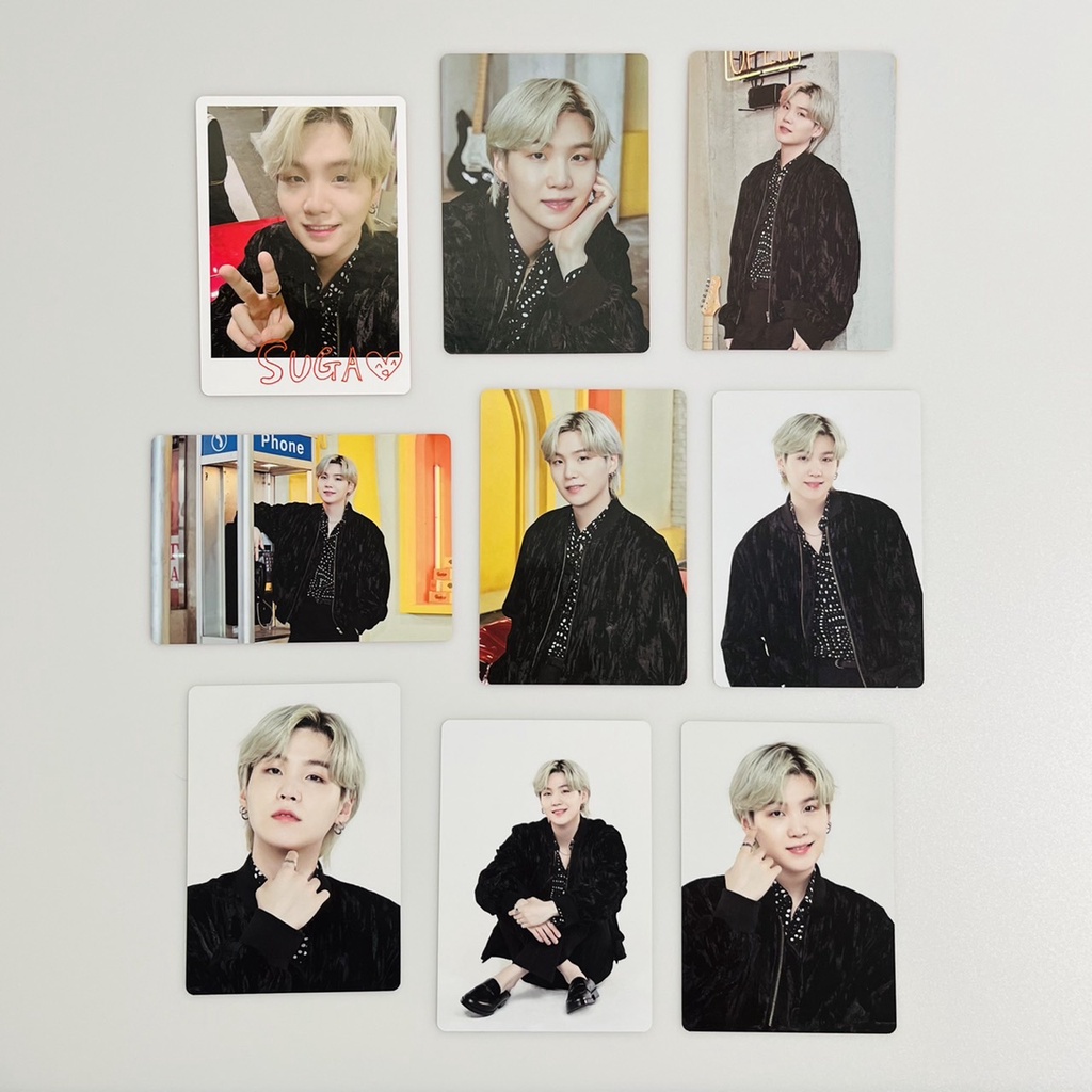 [พร้อมส่ง] 💜การ์ด ชูก้า Suga BTS – Permission to Dance on Stage