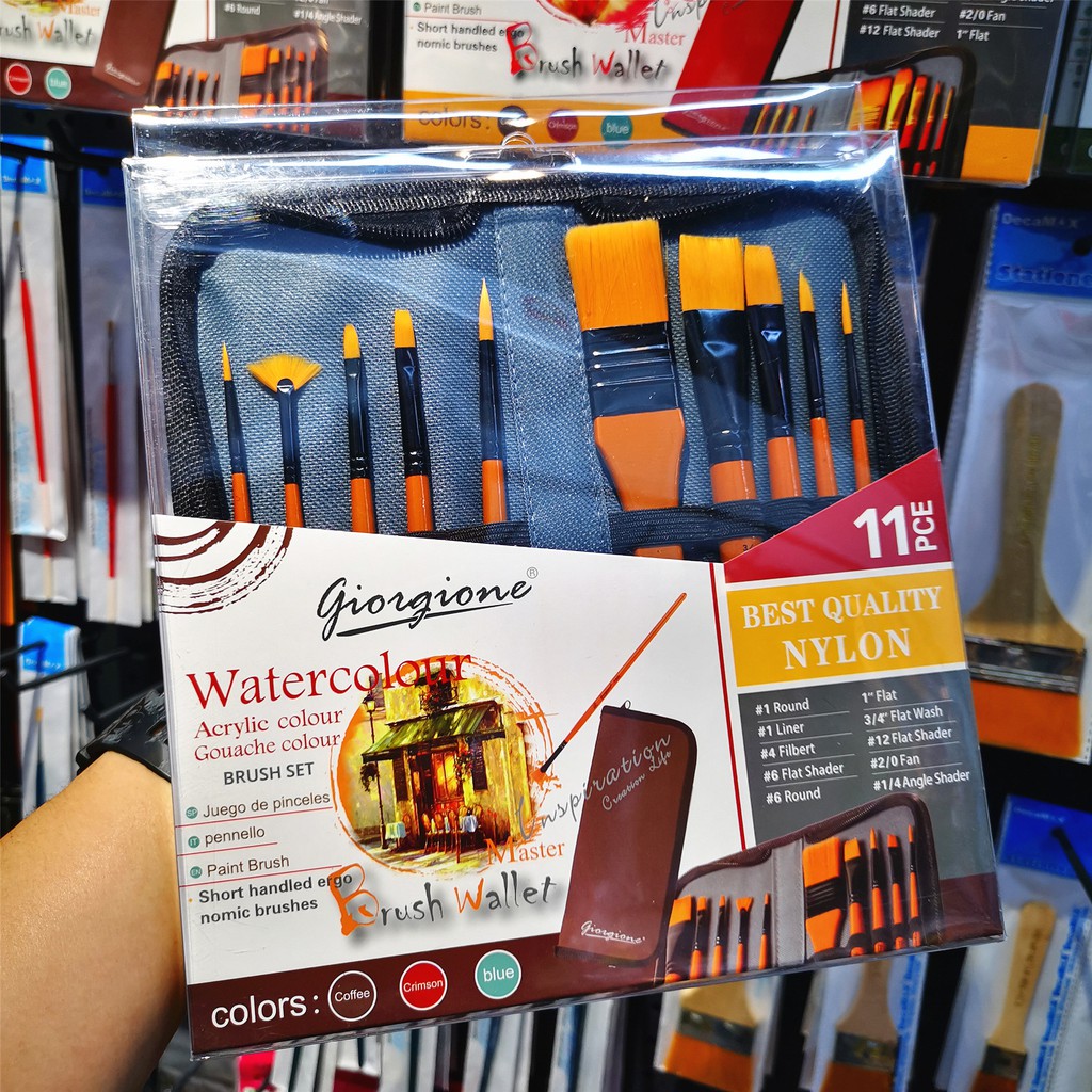 Giorgione Watercolor Brush Wallet