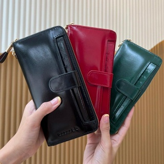 กระเป๋าสตางค์ Katie Wallet หนังแท้ เรียบหรู ดูแพง