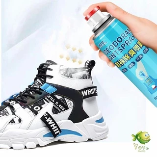 YOYO สเปรย์ดับกลิ่นรองเท้า ซิลเวอร์ไอออนระงับกลิ่นกาย ดับกลิ่นรองเท้าหนัง shoe deodorant