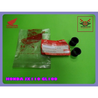 HONDA JX110 GL100 UPPER REAR SHOCK ABSORBER BUSHING SET "GENUINE PARTS" // บูชยางหูโช๊คหลังตัวบน ของแท้ ฮอนด้าแท้