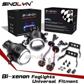 ไฟตัดหมอก bi - xenon ไฟโปรเจคเตอร์เลนส์ 2 . 5 นิ้ว universal h 11 hid อุปกรณ์เสริมสําหรับรถยนต์