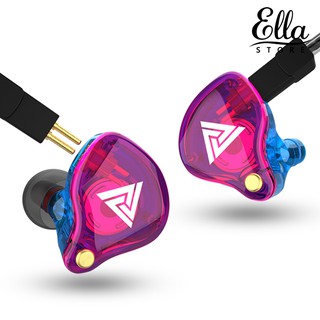 Ella ® Qkz VK4 หูฟังอินเอียร์ เบส แบบมีสาย พร้อมไมโครโฟน